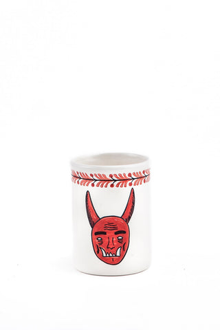 Pencil Holder Round "Diablillos"