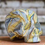 Skull Yellow Marbled